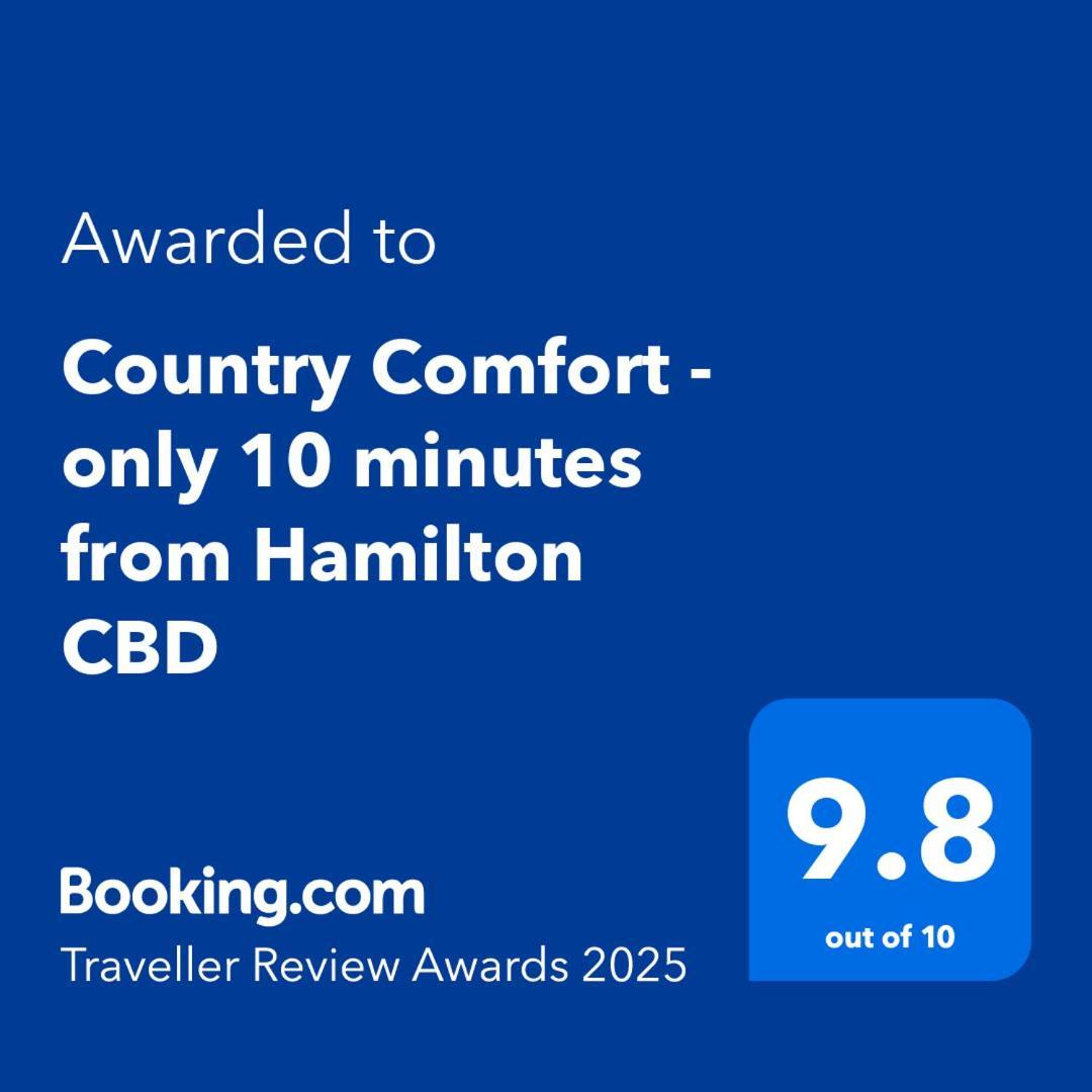 Country Comfort - Only 10 Minutes From Hamilton Cbd 외부 사진